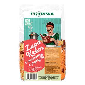 Zupa krem z soczewicy z papryką | Florpak | 250g