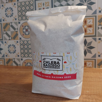 8+2 | zgrzewka | Mąka żytnia razowa, typ 2000 | 10kg